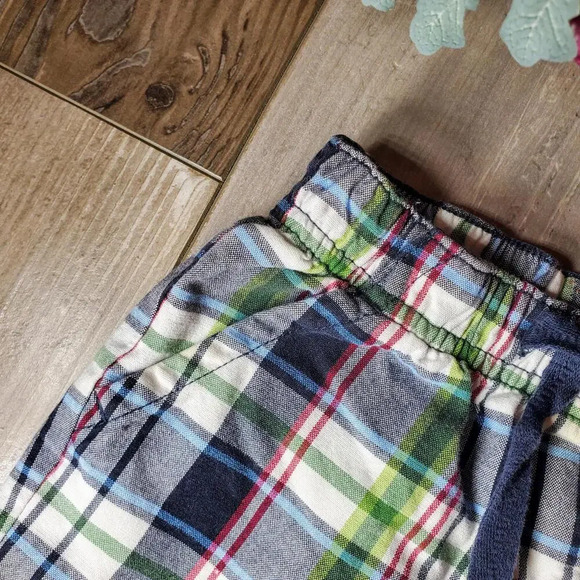 Gymboree Plaid Baby Boy Shorts 6-12m 100% Cotton EUC - Picture 3 of 6